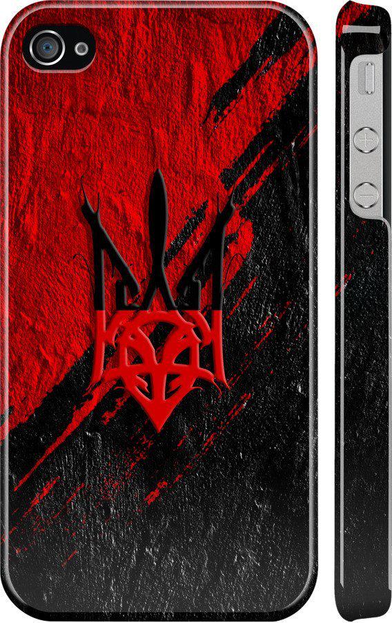 Чехол на iPhone 4s Герб v4 (5293c-12-42517)