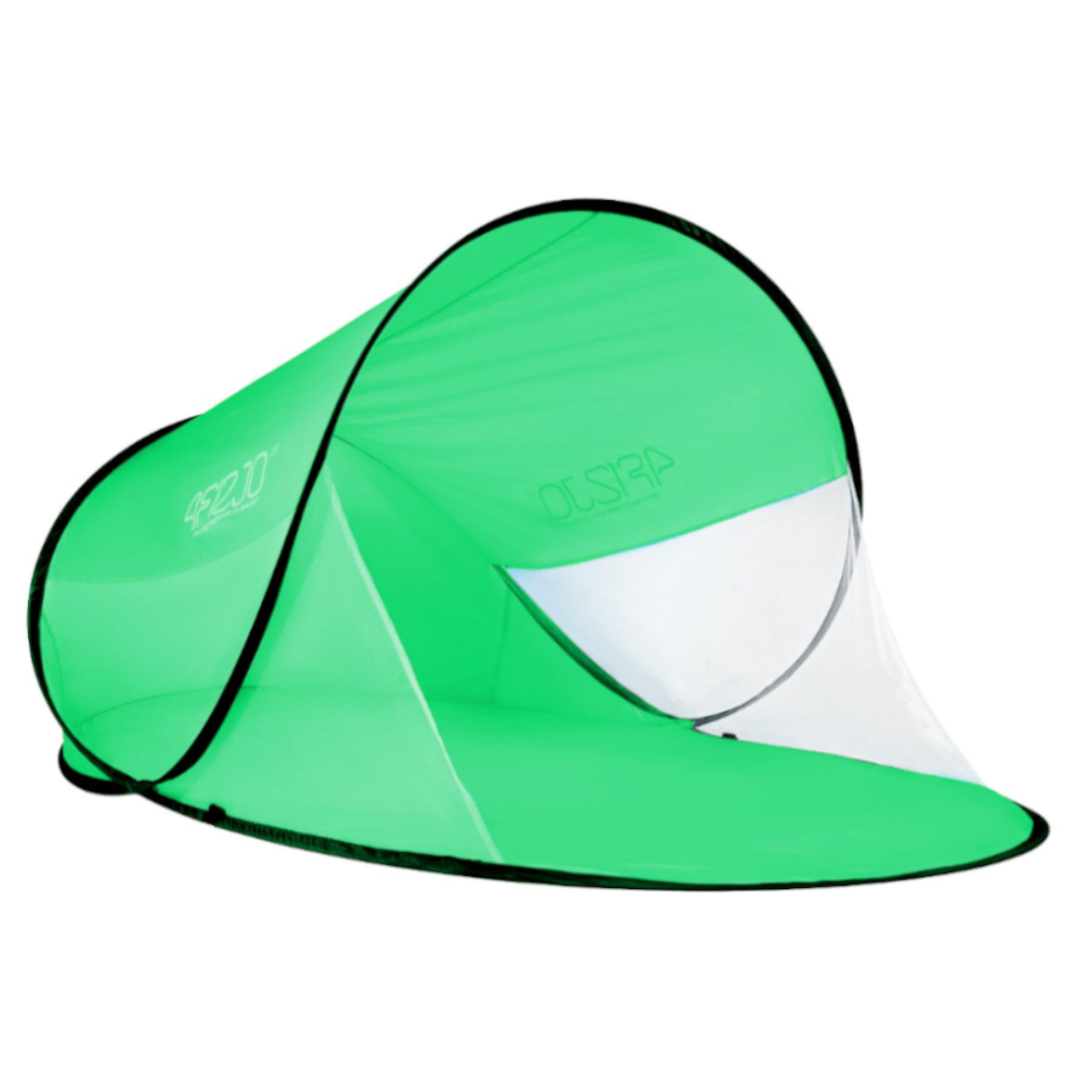 Тент пляжний 4fizjo Pop Up 120x190 см P-5907739312693 Green/White (35547)