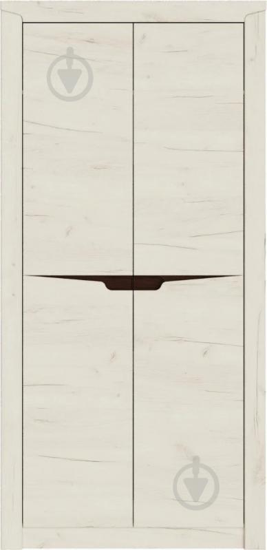 Шкаф для вещей 1000 Либерти Эверест Дуб Крафт белый