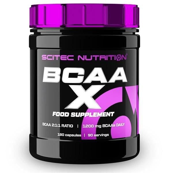 Аминокислота BCAA для спорта Scitec Nutrition BCAA-X 180 капс. (000020445)