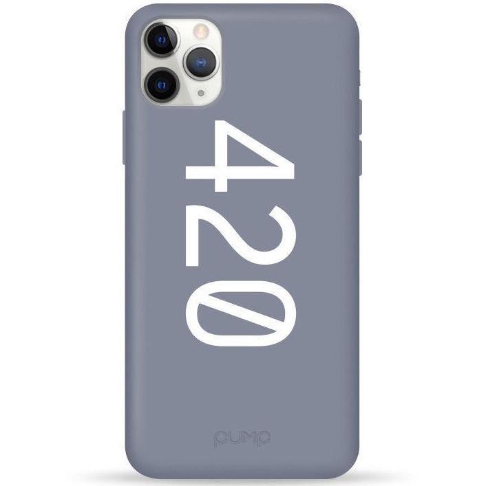 Чехол накладка Pump Silicone Minimalistic Case for iPhone 11 Pro Max, 420 Gray (PMSLMN11PROMAX-6/2462)