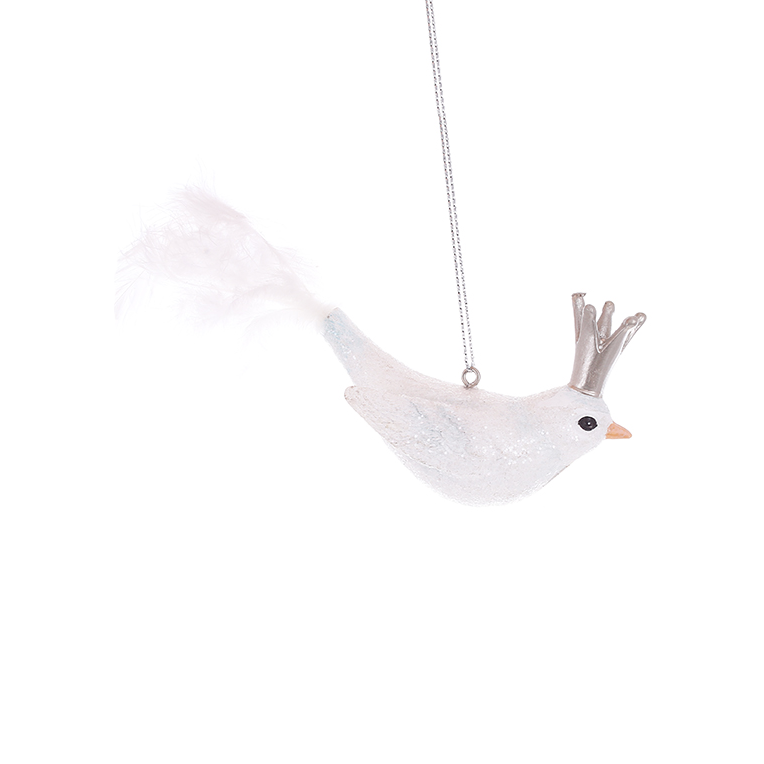 Подвеска новогодняя декоративная BonaDi Птичка 1 (838-474)