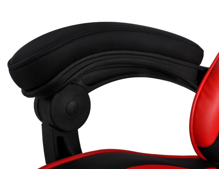 Кресло геймерское с подставкой для ног MALATEC Dunmoon 8979 RED (mx9349) - фото 10 Кресло геймерское с подставкой для ног MALATEC Dunmoon 8979 RED (mx9349) - фото 10