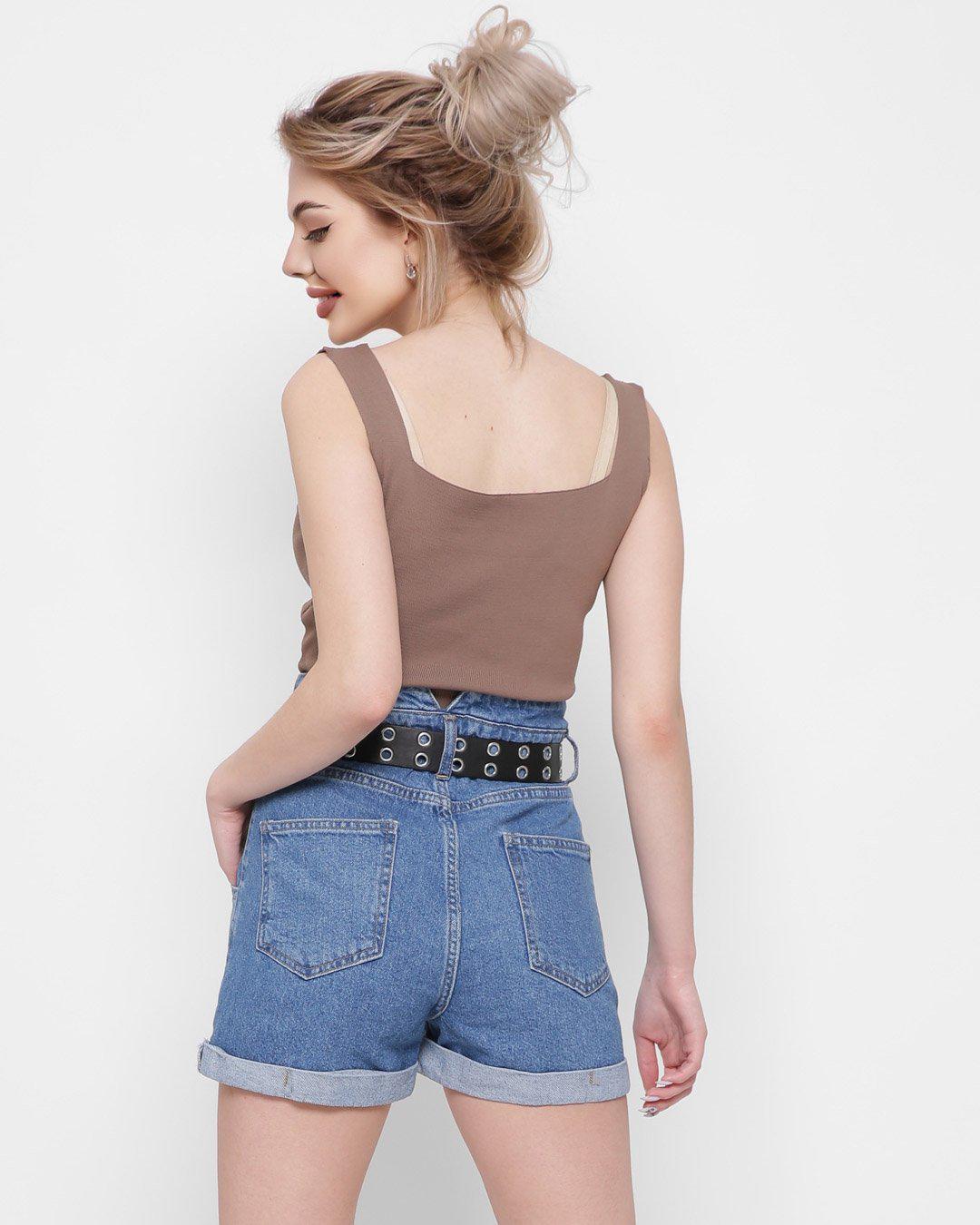 Шорти джинсові Levure -31861-11 M Блакитний (2000002404200) - фото 4