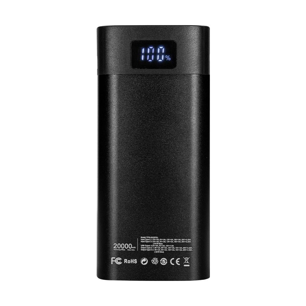 Повербанк Trinix TPB-6520PDL 65W PPS 20000 mAh Black (43-00079) - фото 4