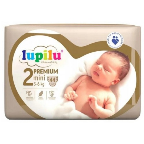 Подгузники Lupilu Premium Mini 2 3-6 кг 44 шт. (22281672)