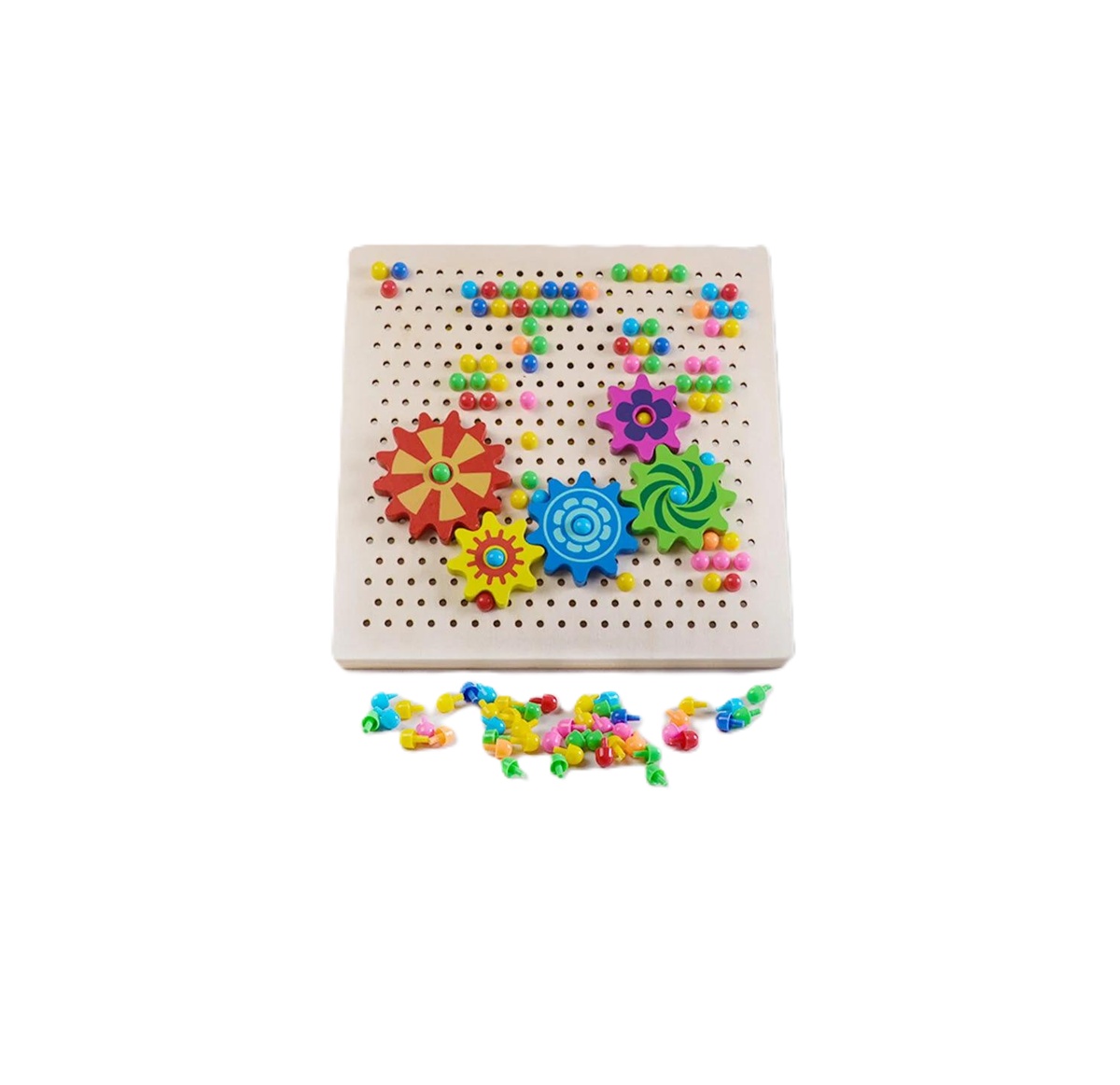 Детская мозаика деревянная С 35697/48 в коробке (24708012)