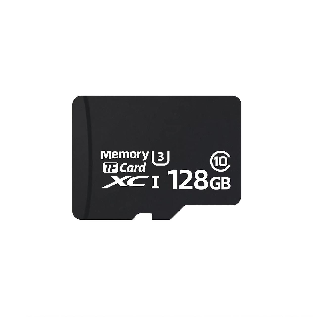 Карта пам'яті microSD 128GB Class 10 з SD адаптером для смартфона/MP3-плеєра/відеореєстратора та дитячого годинника (137656388)