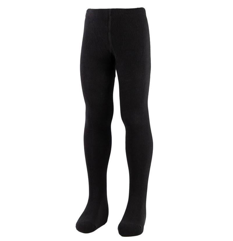 Колготки дитячі демисезонні BROSS бавовняні однотонні 146-152 см Чорний (BR9427В-11)