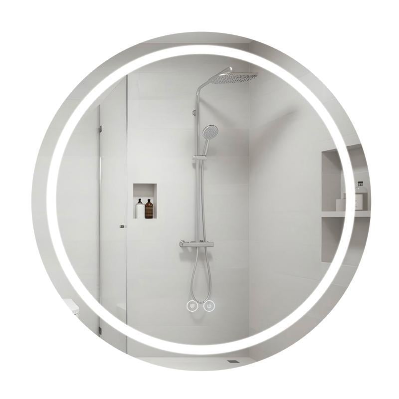 Дзеркало Qtap Mideya R800 з LED-підсвічуванням Touch/з антизапотіванням/димером QT2078NCR8080W (SD00051752)