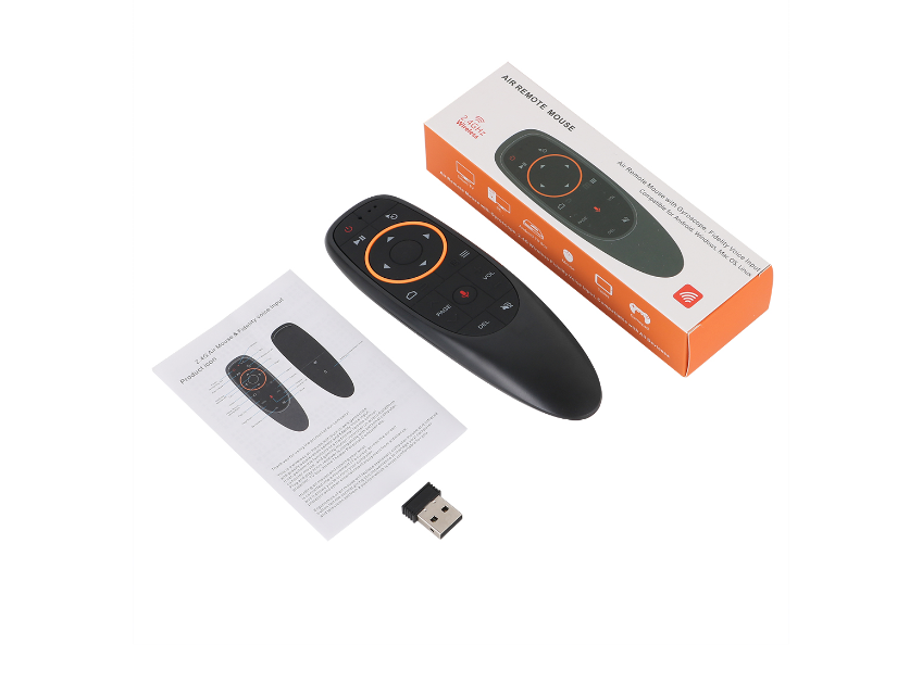 Мишка-пульт Air Mouse G10S з мікрофоном та гіроскопом для Android/ТВ-приставок і ПК (AIR-RCG10S) - фото 5 Мишка-пульт Air Mouse G10S з мікрофоном та гіроскопом для Android/ТВ-приставок і ПК (AIR-RCG10S) - фото 5