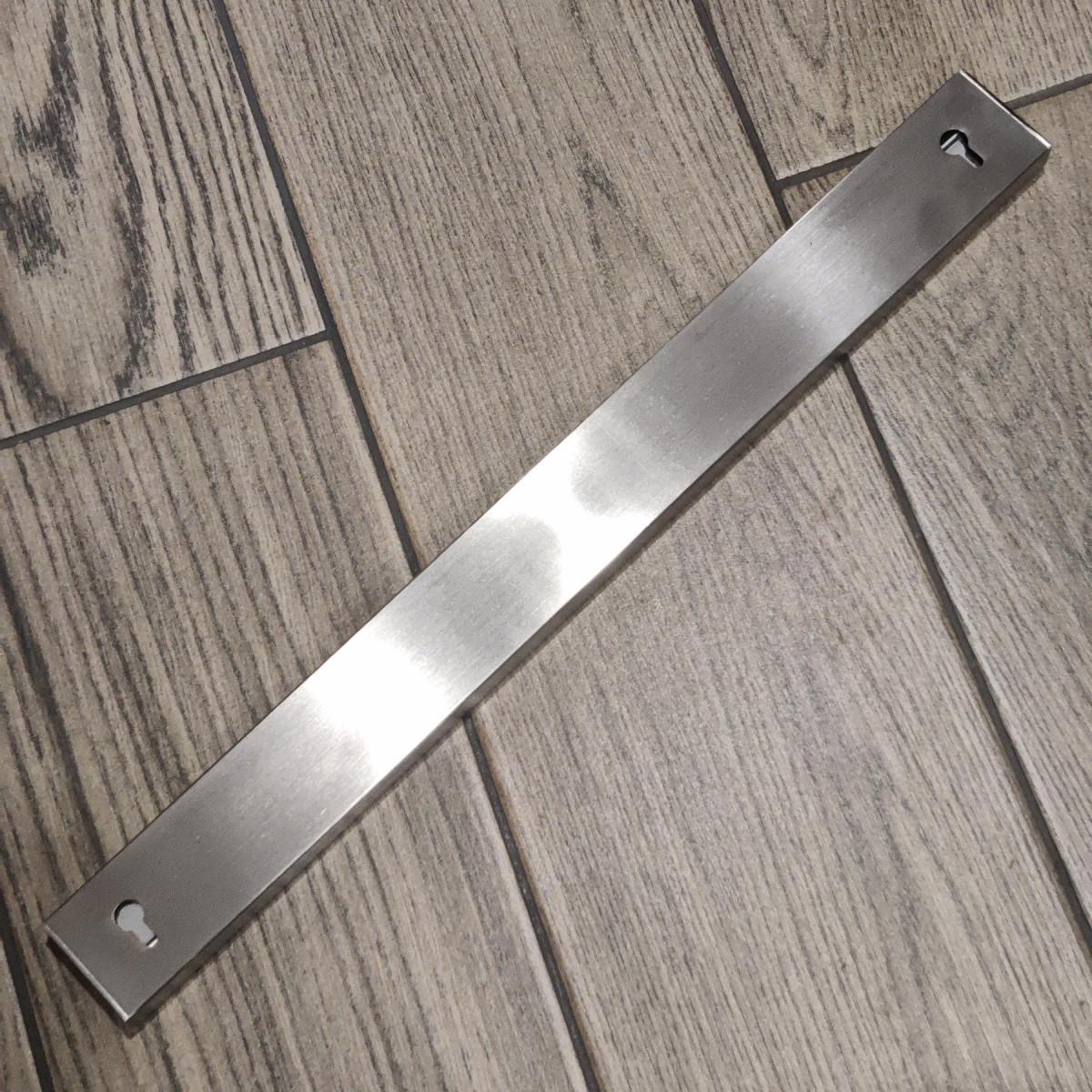 Планка для ножів магнітна Disfact THS-Slim із нержавіючої сталі 40 см Сріблястий (2796) - фото 6 Планка для ножів магнітна Disfact THS-Slim із нержавіючої сталі 40 см Сріблястий (2796) - фото 6