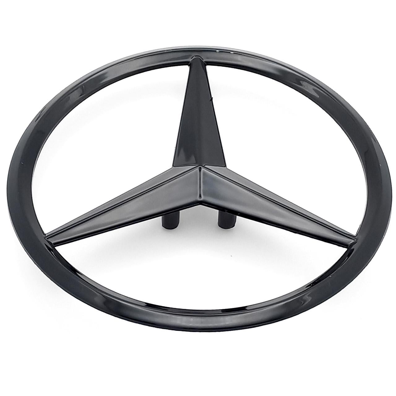 Эмблема Mercedes 80х80 мм Черный (A177 817 01 00 A W177)