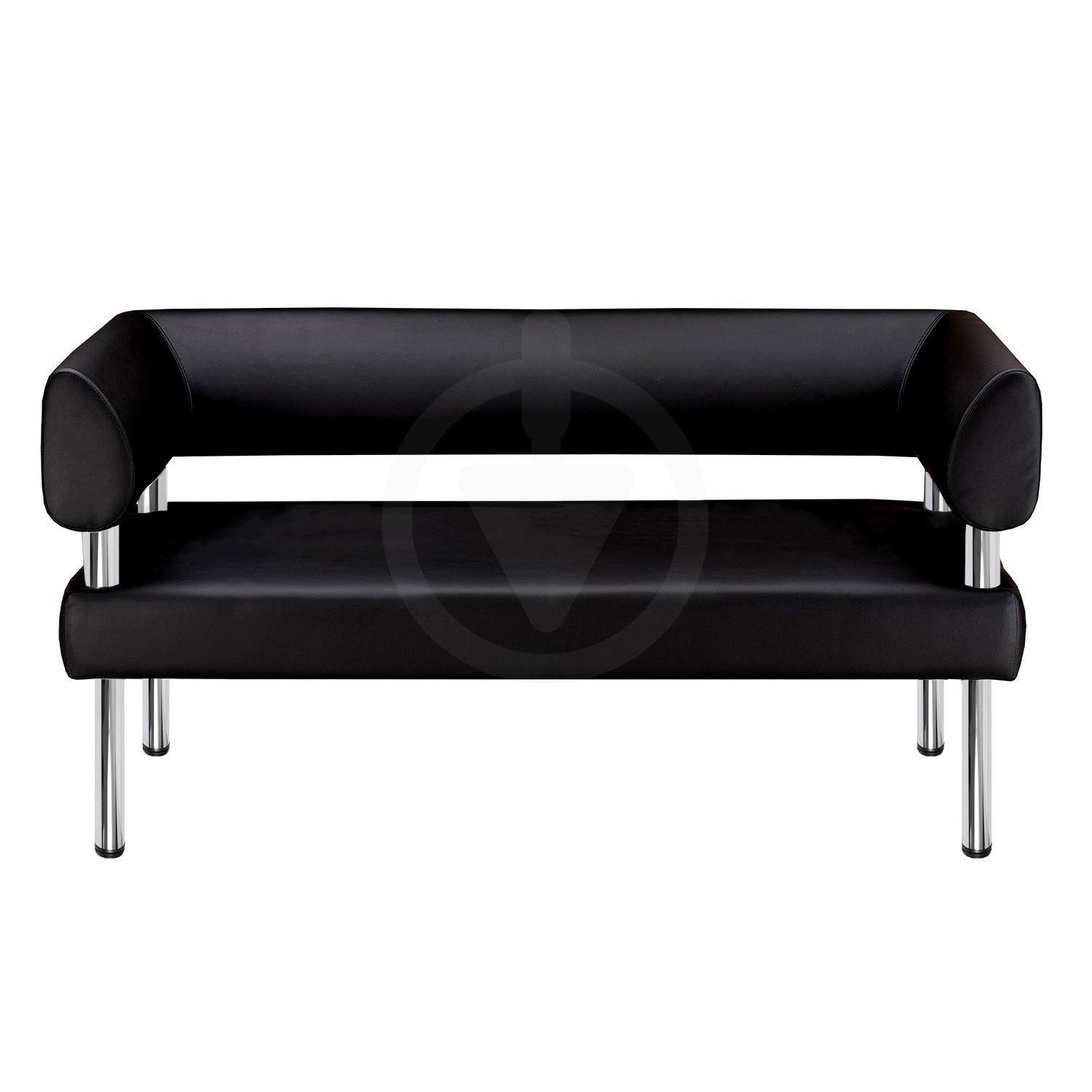 Диван офісний AVVS tech з підлокітниками для очікування/приймальної 100 см Чорний (podlokotnik-75x100-black) - фото 2 Диван офісний AVVS tech з підлокітниками для очікування/приймальної 100 см Чорний (podlokotnik-75x100-black) - фото 2