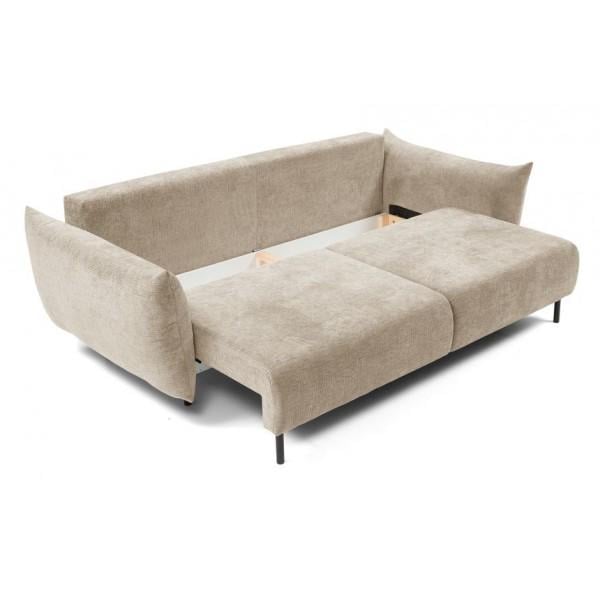 Диван розкладний Аdel Perfect Home натуральне дерево ДСП/тканина Over the Horizon 08 Бежевий (49453) - фото 3 Диван розкладний Аdel Perfect Home натуральне дерево ДСП/тканина Over the Horizon 08 Бежевий (49453) - фото 3
