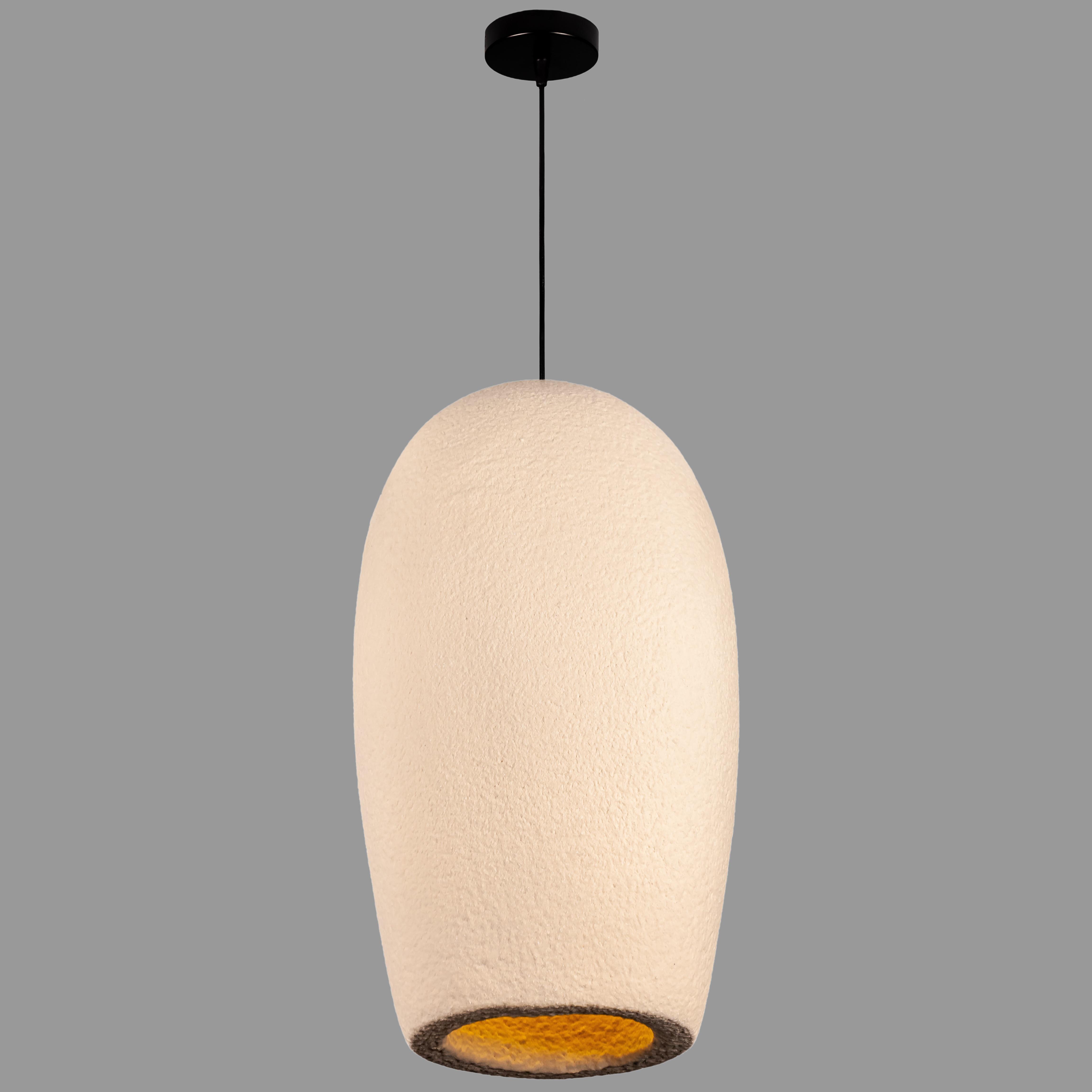 Люстра гипсовая Wabi-Sabi 30х54 см Бежевый (909-XL3584 (300) BEIGE)