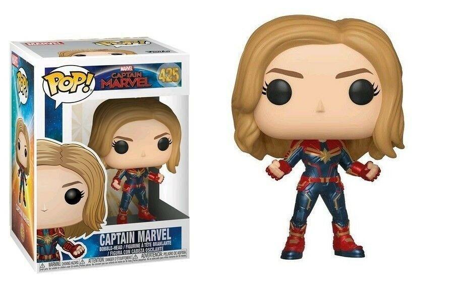 Фигурка Funko Pop Marvel Captain Marvel 10 см (CM425) - фото 2 Фигурка Funko Pop Marvel Captain Marvel 10 см (CM425) - фото 2