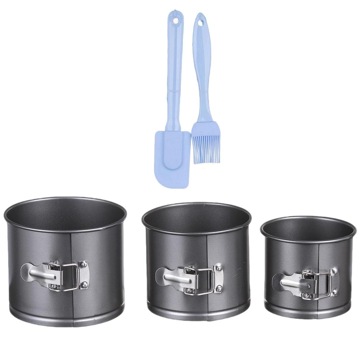 Набір форм для випікання KITUA Великодня з силіконовими лопаткою та пензлем 3 шт.