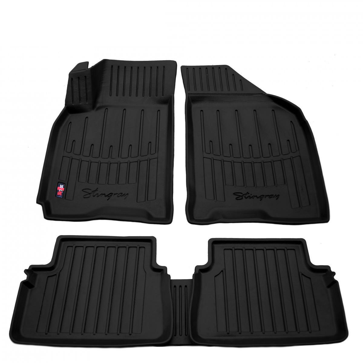Коврики резиновые Stingray для Chevrolet Lacetti 2004-/Daewoo Gentra 2013- с бортом ТЕП 5 шт. (5002015)