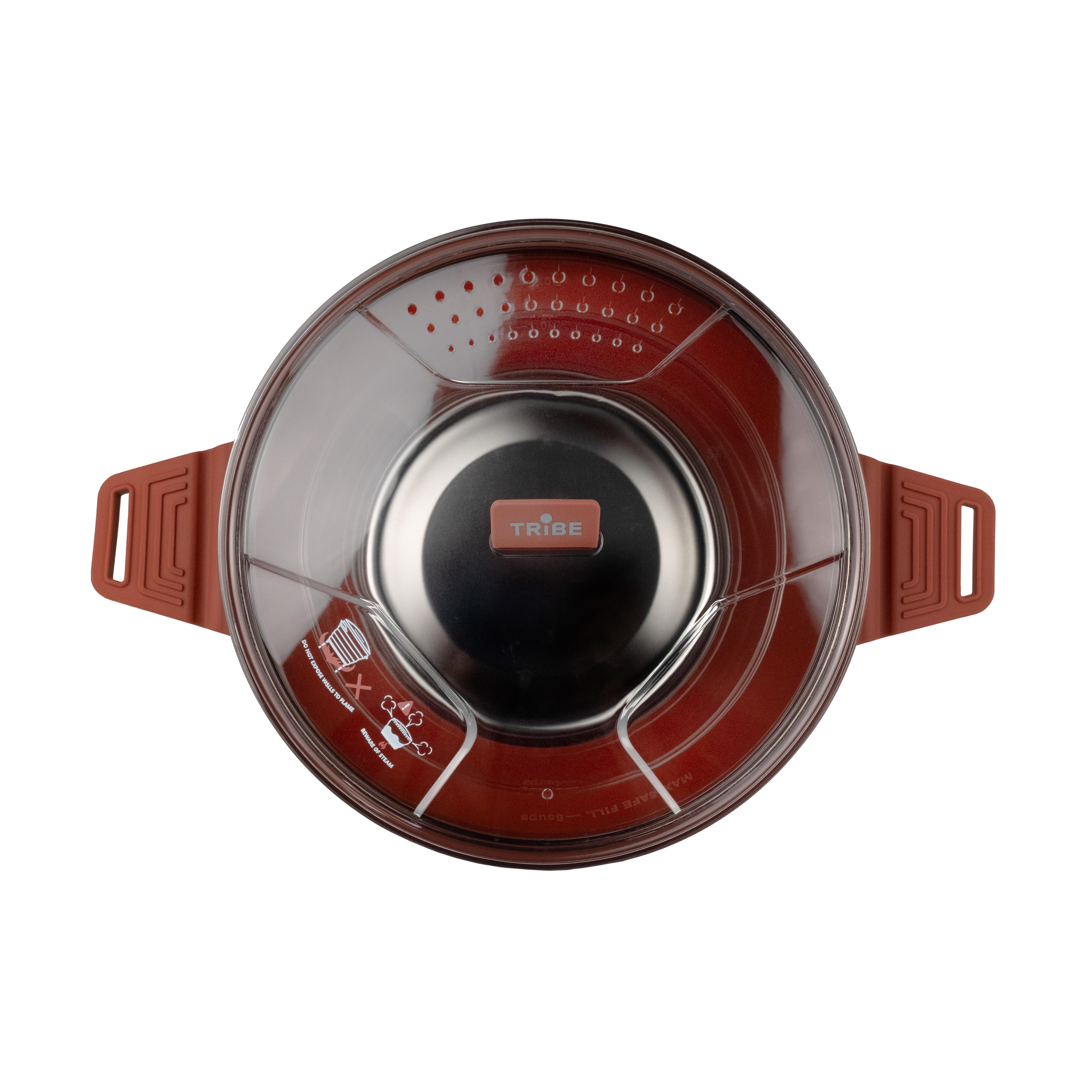 Кастрюля Tribe Collapsible Pot силиконовая 2,5 л Brown (T-FF-0025) - фото 7 Кастрюля Tribe Collapsible Pot силиконовая 2,5 л Brown (T-FF-0025) - фото 7