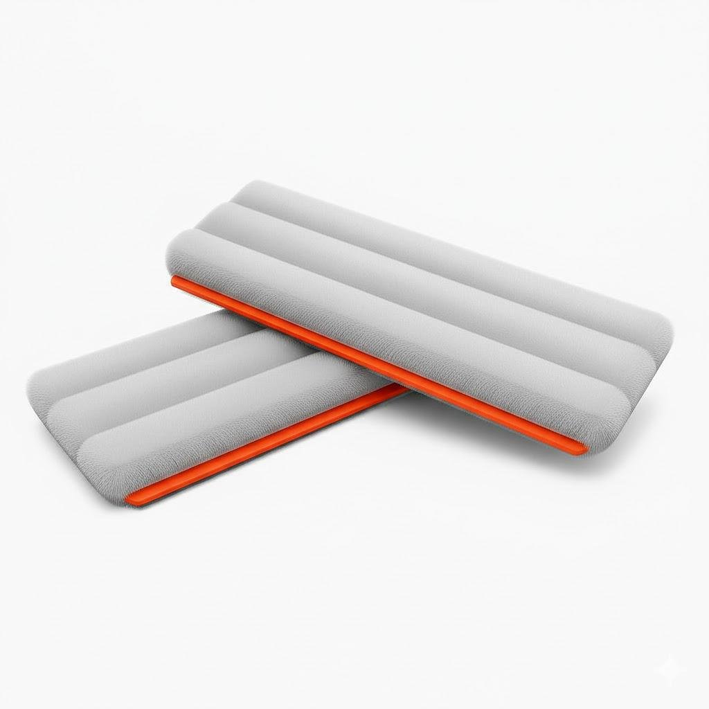 Комплект запасок из микрофибры на швабру со стандартным ведром 2 шт. (BD-132sb-fibra)