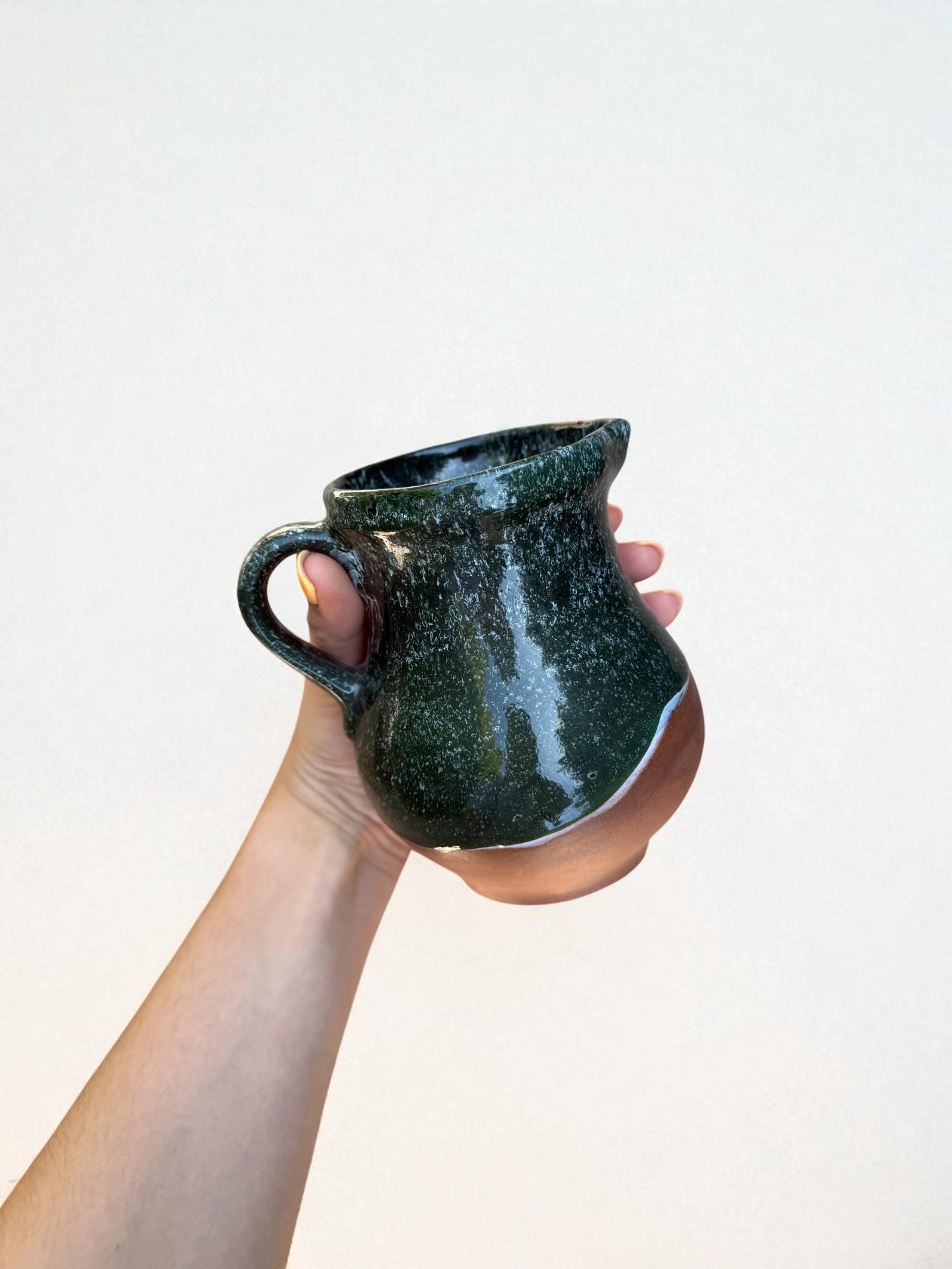 Кувшин ручной работы Зеленый (28830778) - фото 13 Кувшин ручной работы Зеленый (28830778) - фото 13