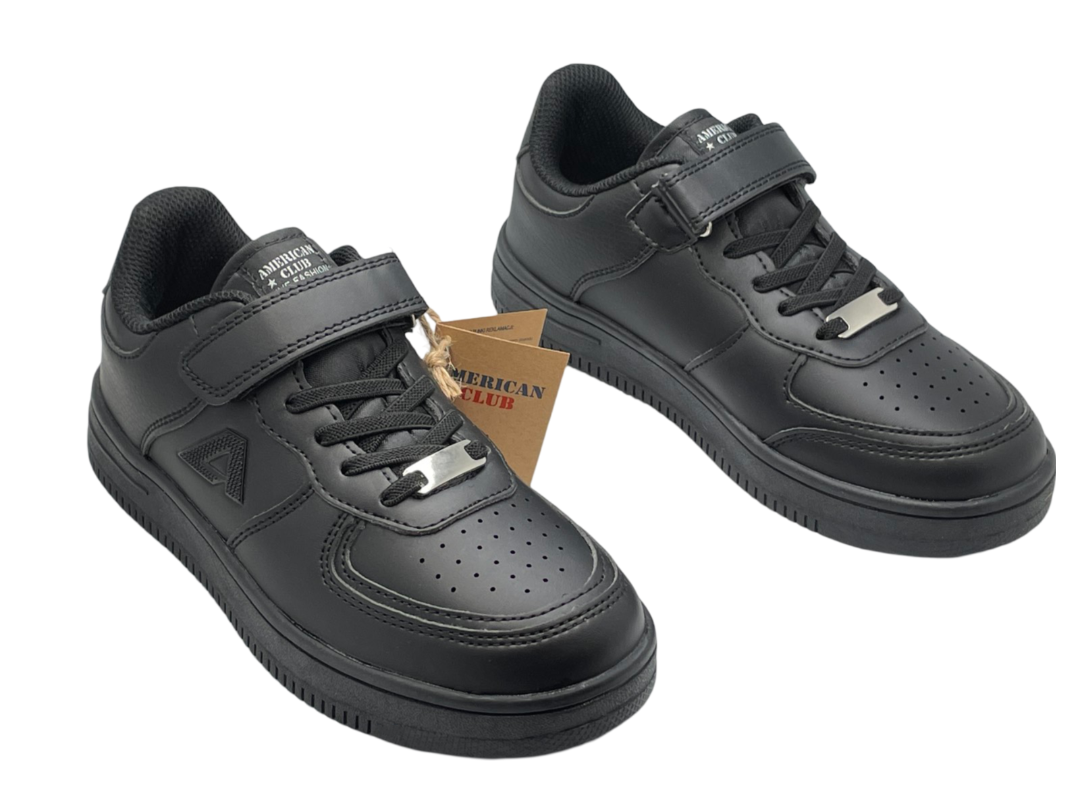 Кросівки для хлопчиків American Club ES100-24/33 р. 33 Чорний - фото 2 Кросівки для хлопчиків American Club ES100-24/33 р. 33 Чорний - фото 2