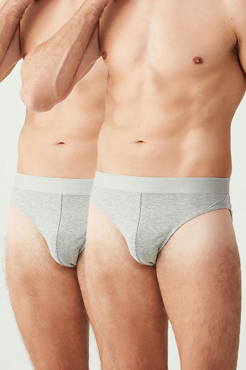 Трусы слип U.S. Polo ASSN р. 50/L Серый (75232)