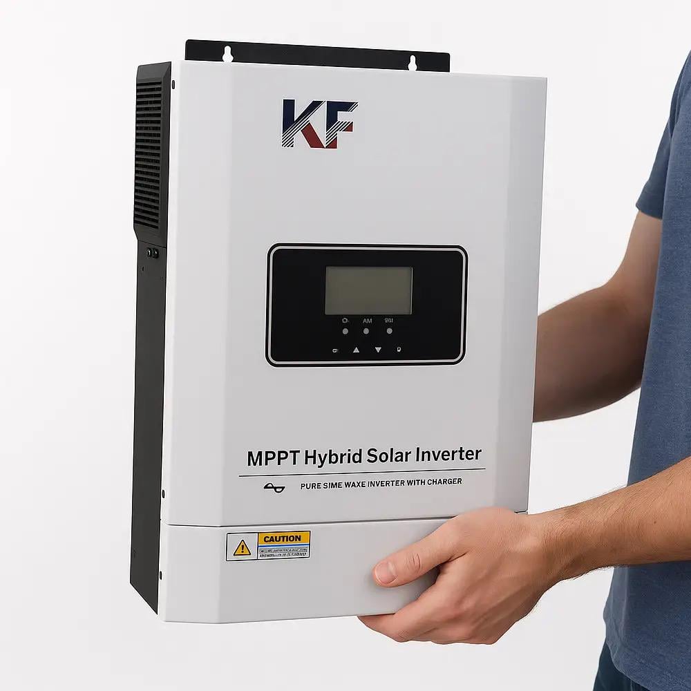 Инвертор гибридный автономный Victor 48VNM-ECO-5KW PLUS MPPT для солнечных панелей и резервного дома/котла 5000 Вт (30839187) - фото 4 Инвертор гибридный автономный Victor 48VNM-ECO-5KW PLUS MPPT для солнечных панелей и резервного дома/котла 5000 Вт (30839187) - фото 4