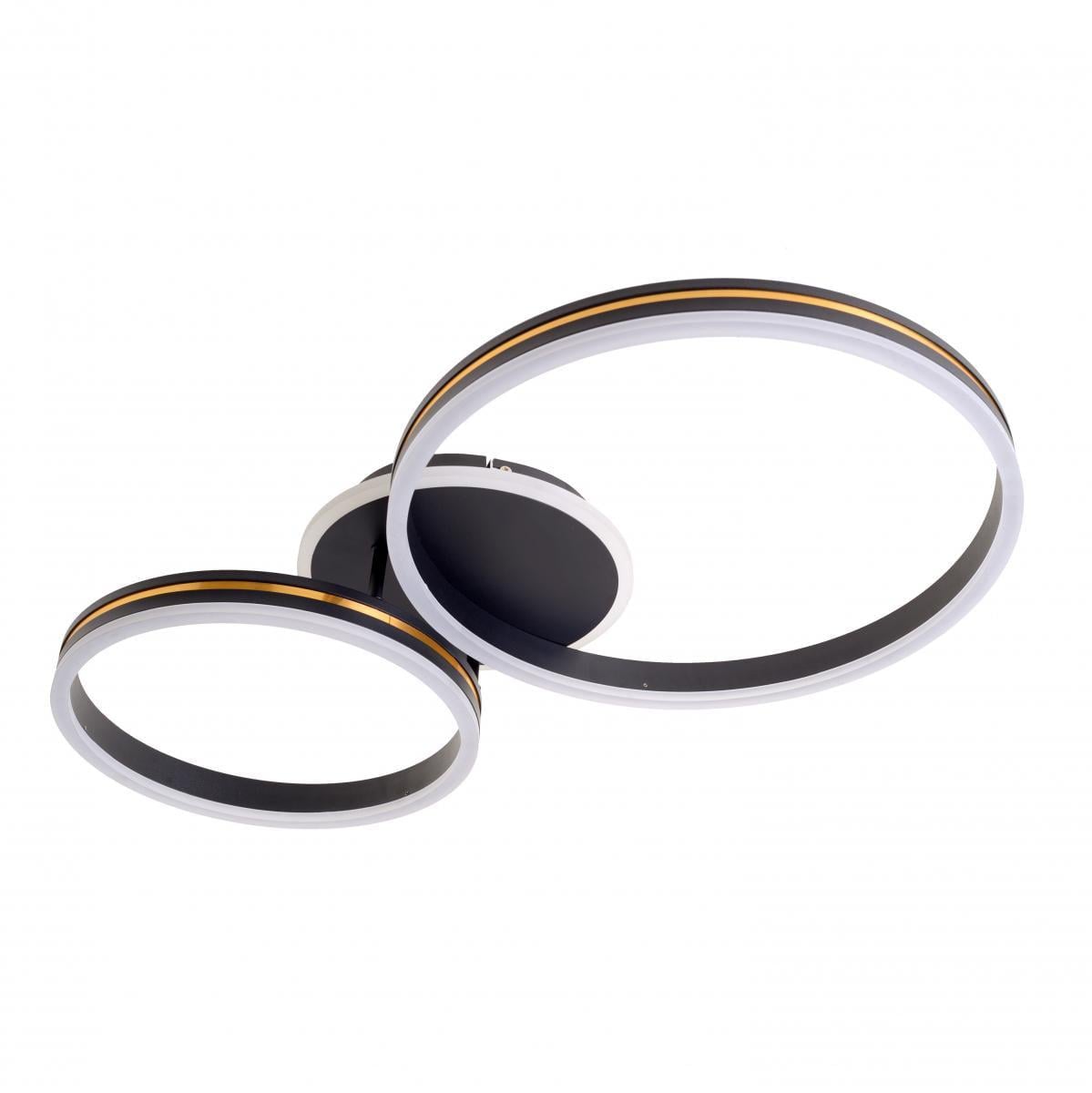 Люстра Brille WBL-54C/2 53 W BK/G