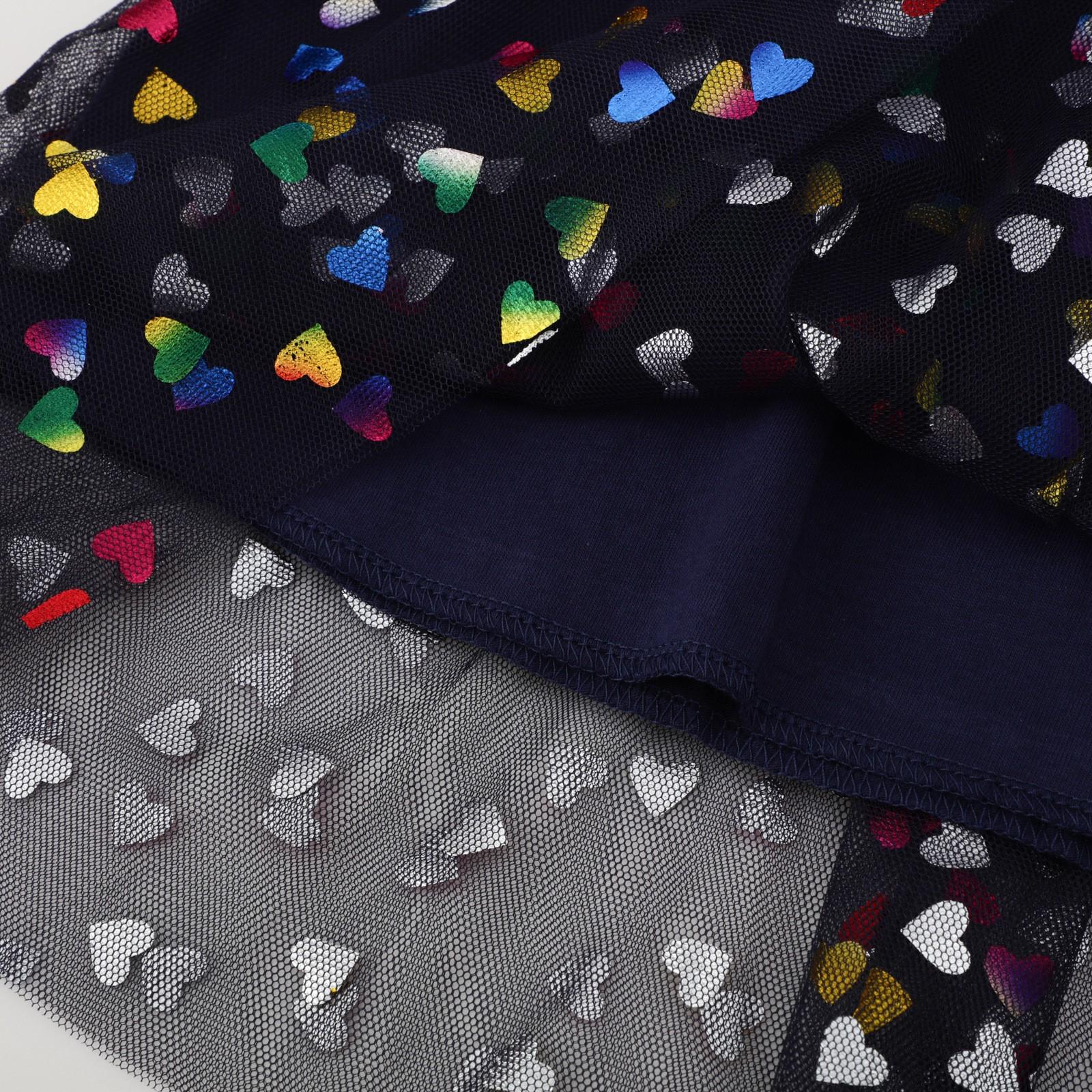 Платье детское с единорогом короткий рукав 104 см (23991784) - фото 4 Платье детское с единорогом короткий рукав 104 см (23991784) - фото 4