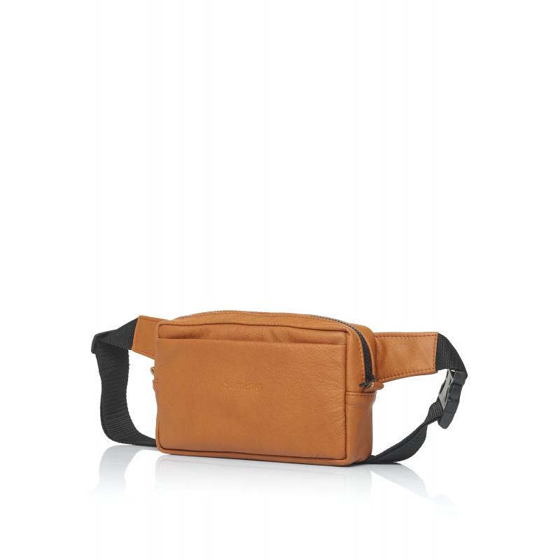 Сумка бананка мужская Sambag 0ST 24x16x6 см Черный - фото 2 Сумка бананка мужская Sambag 0ST 24x16x6 см Черный - фото 2