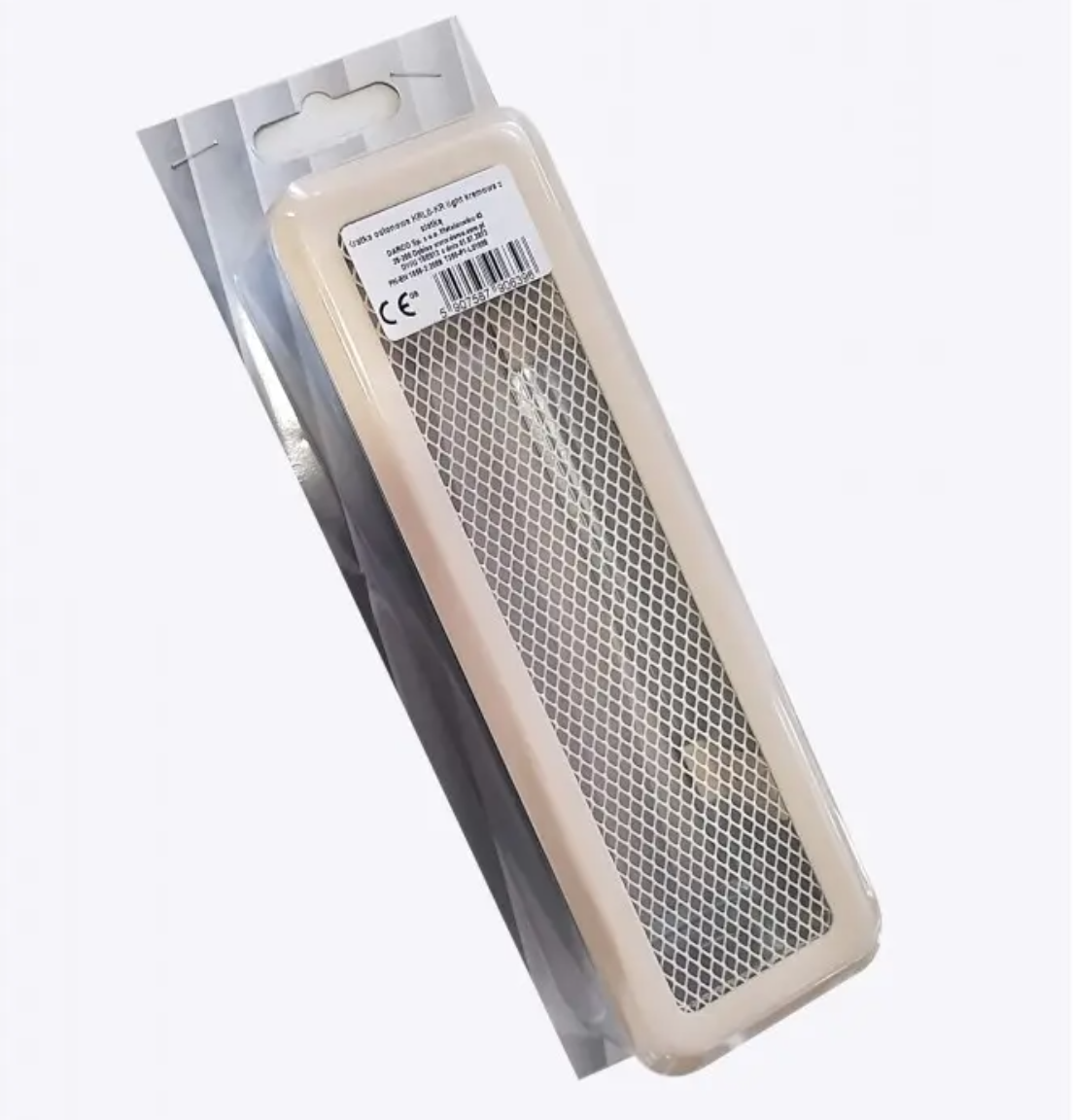 Решетка металлическая Darco Р0 Light 205х65 мм Бежевый (31117942) Решетка металлическая Darco Р0 Light 205х65 мм Бежевый (31117942)