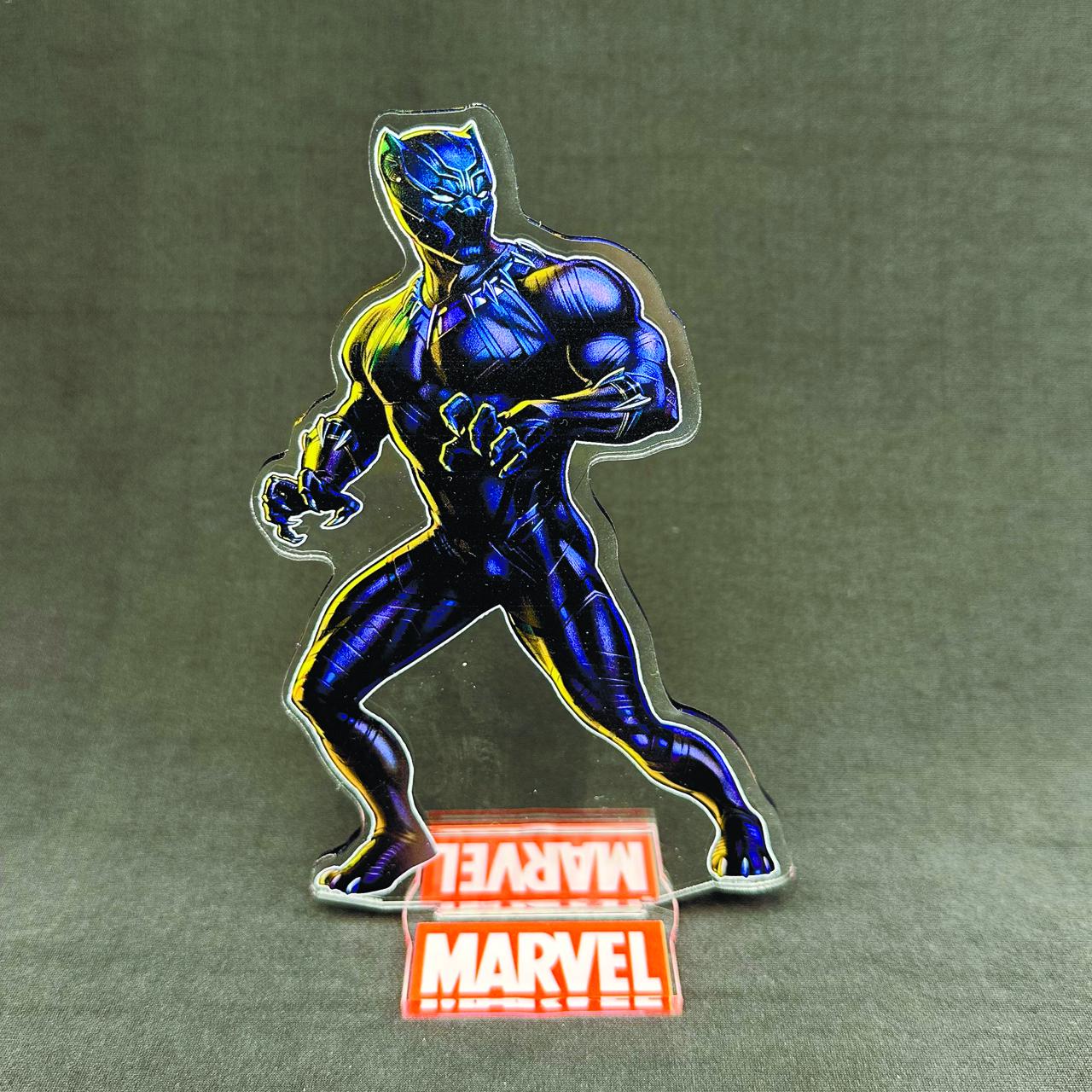 Фигурка коллекционная акриловая Marvel Черная Пантера 15 см (2502489623)