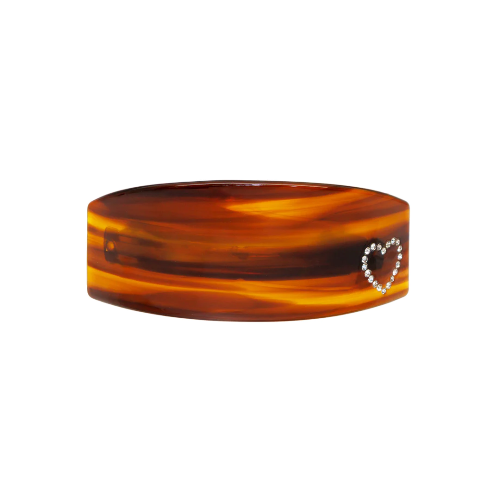 Заколка для волос Emi Jay Tortoise Heart 8,5 см