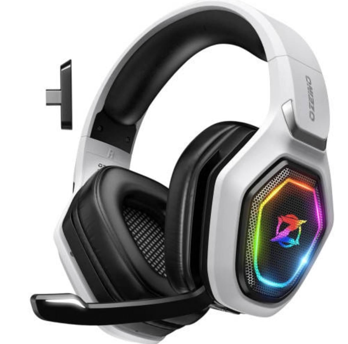 Гарнитура беспроводная игровая Ozeino 24 ГГц для ПК PS5 PS4 USB и аудио