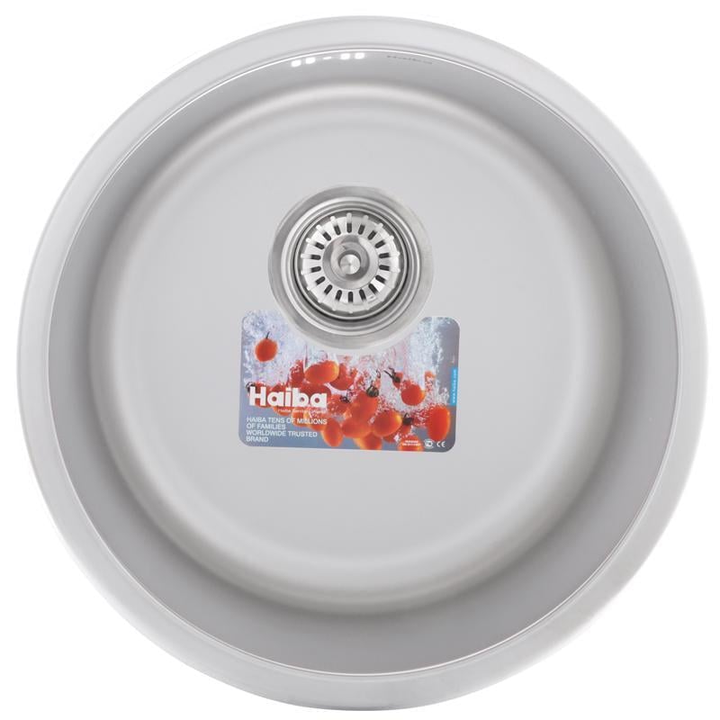 Мийка кухонна Haiba Decor 440 мм (HB0525)