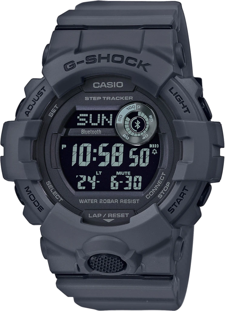 Наручные часы мужские Casio G-Shock GBD-800UC-8ER ударопрочные с водозащитой 200 м и подсветкой (3099577905)