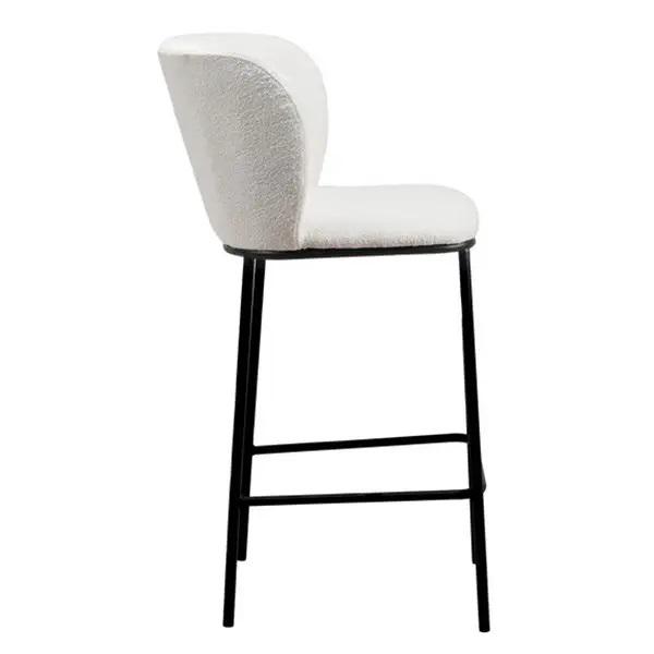 Стул полубарный Vetro Mebel B-300 Черный/Айвори (B-300-ivory-boucle/black) Стул полубарный Vetro Mebel B-300 Черный/Айвори (B-300-ivory-boucle/black)