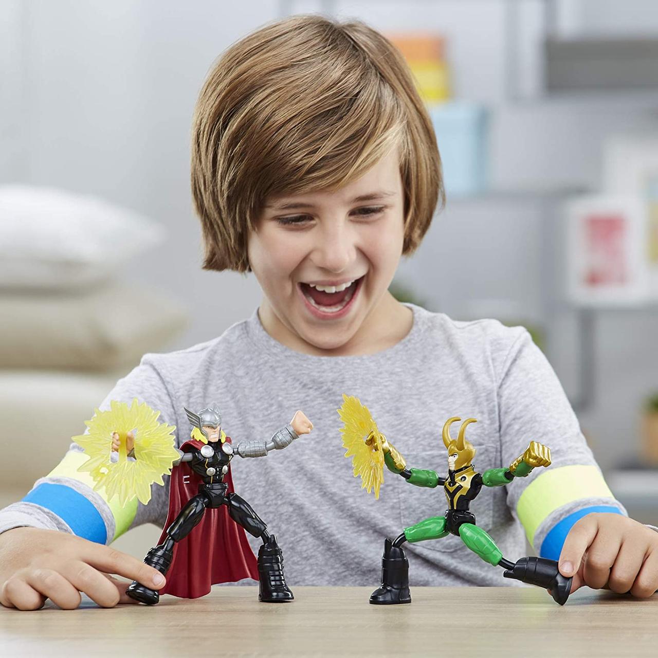 Фигурка Marvel Thor Loki Hasbro Серия Бенди - фото 3 Фигурка Marvel Thor Loki Hasbro Серия Бенди - фото 3