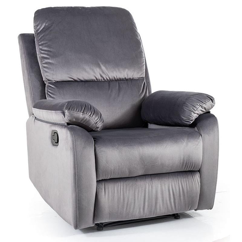 Кресло раскладное SPENCER 1 VELVET Серый (BL.14 SPENCER1VSZ)