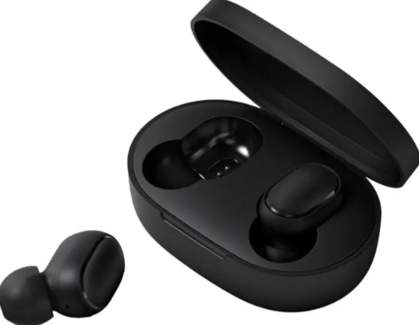 Навушники Bluetooth 5.0 TWS вакуумні з мікрофоном Чорний (AirDots)