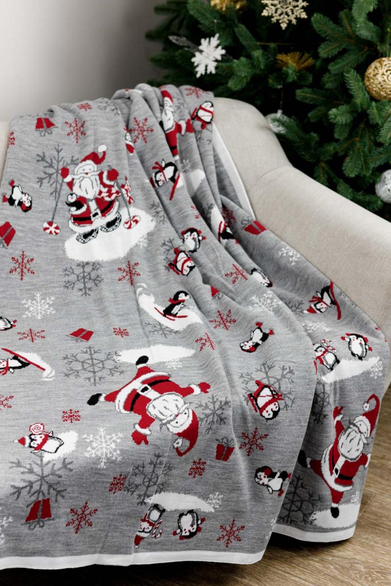 Плед frosty santa 130х170 см (031665)