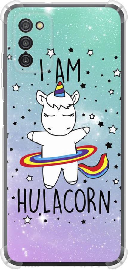 Чехол на Samsung Galaxy A03s A037F I'm hulacorn (3976sp-2381-42517)