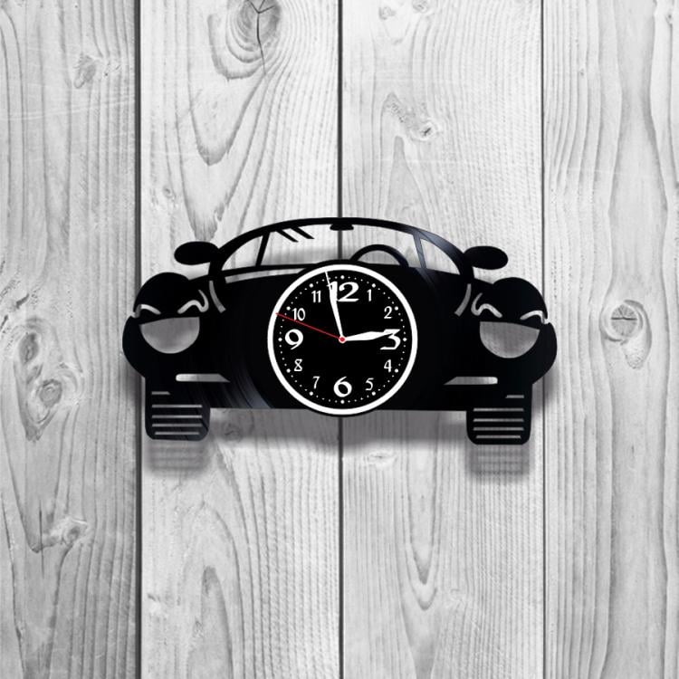 Часы настенные Автомобиль 0157 из виниловой пластинки