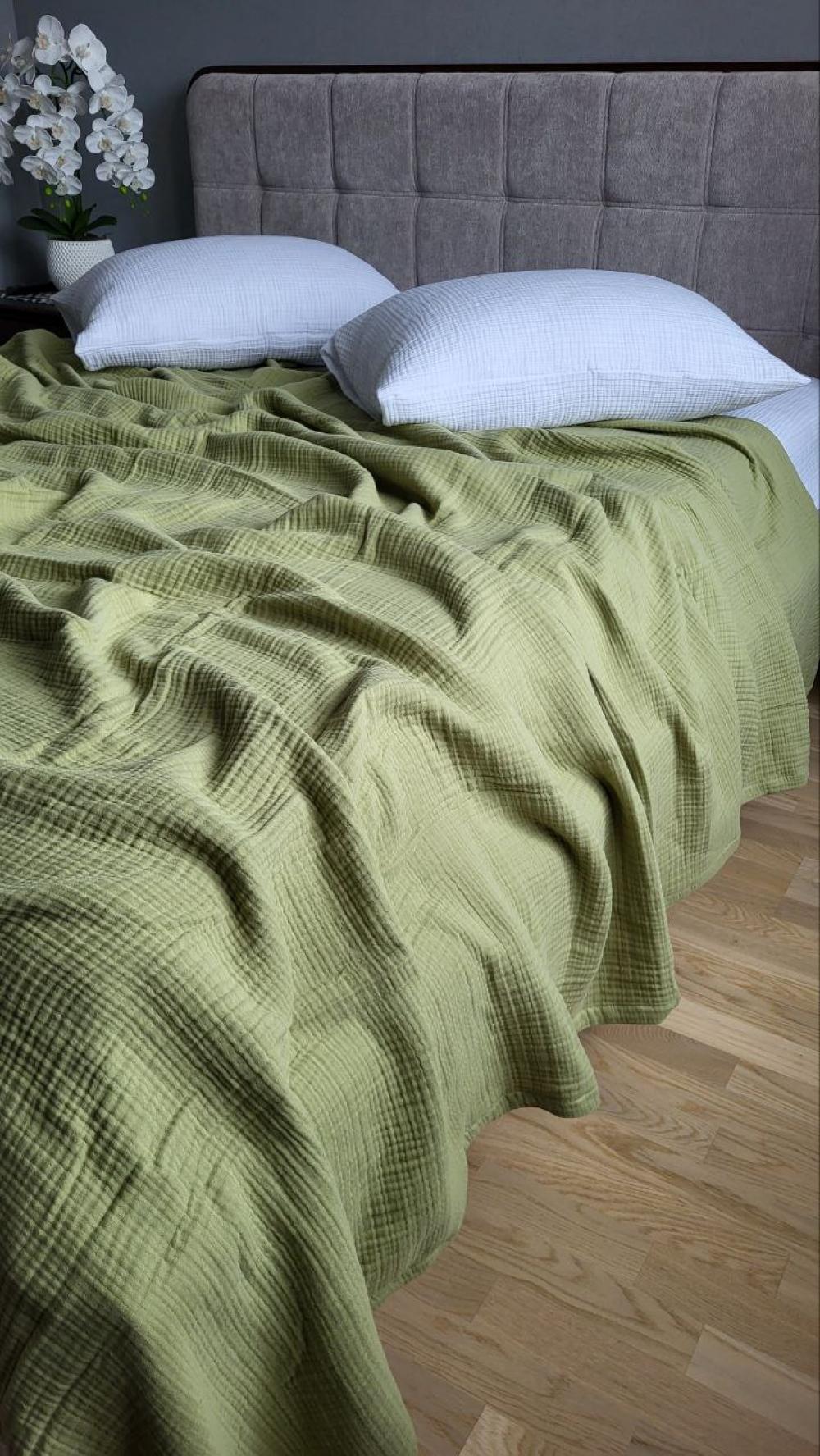 Покрывало детское муслин 110x140 см Herbal (10010) - фото 6