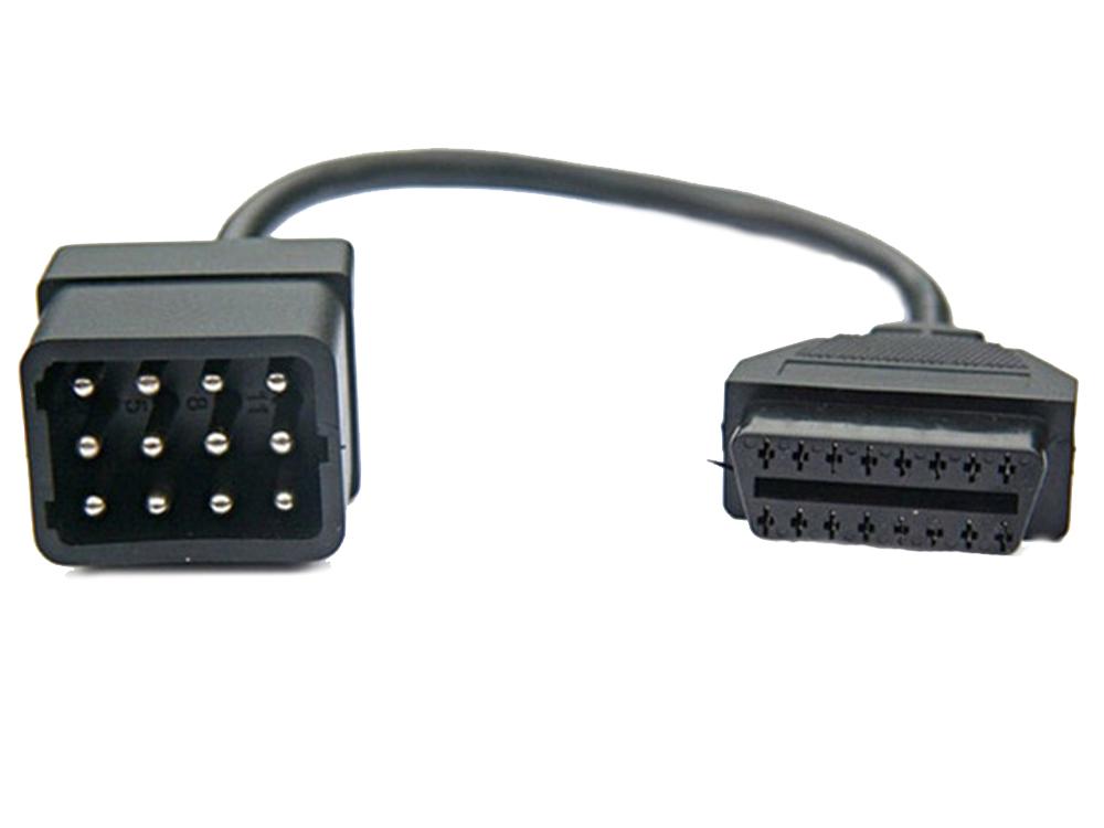 Кабель перехідник для Renault 12 Pin до 16 Pin OBD2 - фото 3