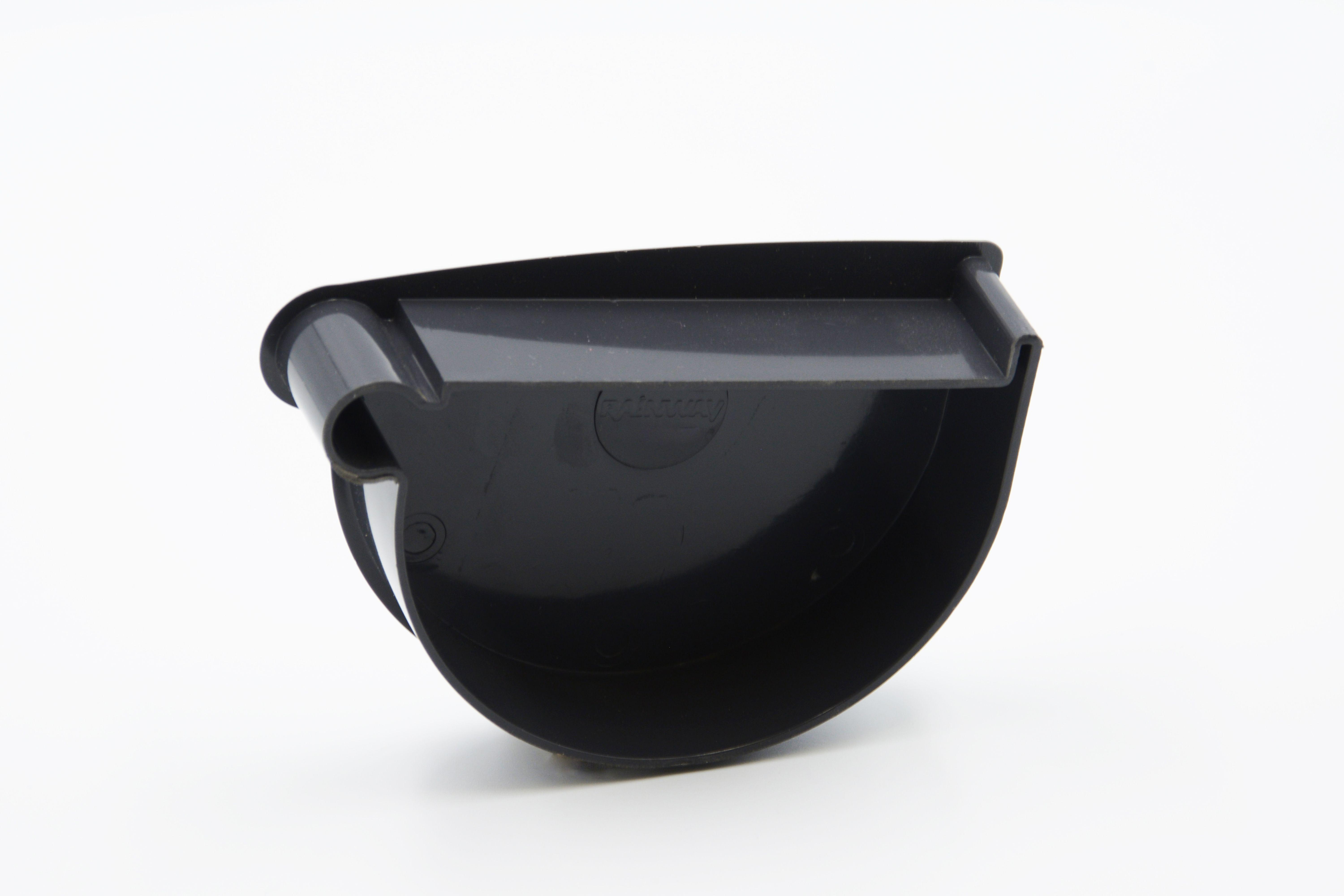 Заглушка лійки ліва RAINWAY D 90 Графітовий RAL 7024 7024(10.090.07.007.RW) - фото 1 Заглушка лійки ліва RAINWAY D 90 Графітовий RAL 7024 7024(10.090.07.007.RW) - фото 1