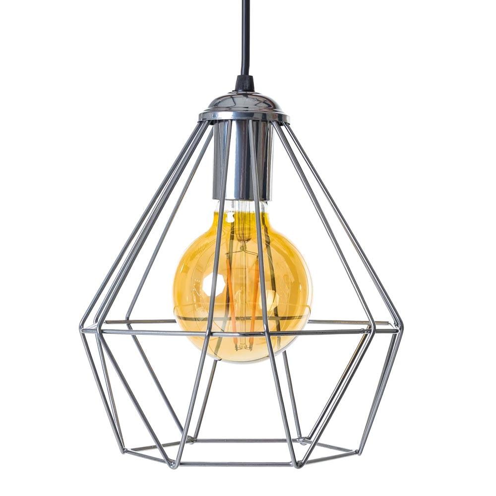 Светильник подвесной Atmolight Crystal P235 SilverL Серебряный Светильник подвесной Atmolight Crystal P235 SilverL Серебряный