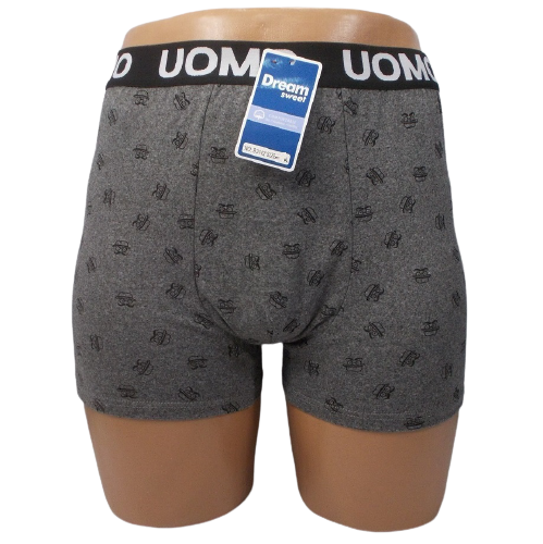 Труси боксери Uomo 3142 XL Сірий